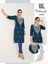College Girl Vol 5 By Blue Hills Rayon 14 Kg Kurti Wholesale Clothing Suppliers In India